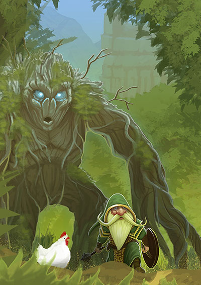 Sudo Varlo and Arborious the Fenbeast